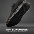 Ultra Comfy - Healthy and Supportive Walking Shoes (Black Sole Edition)