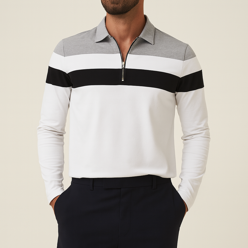 Hansberry Quarter-Zip Polo