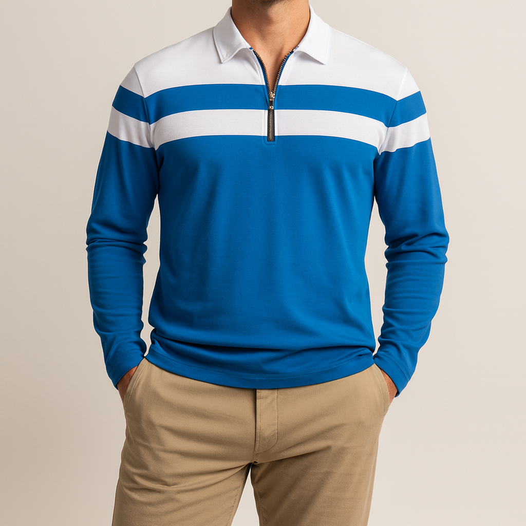 Hansberry Quarter-Zip Polo