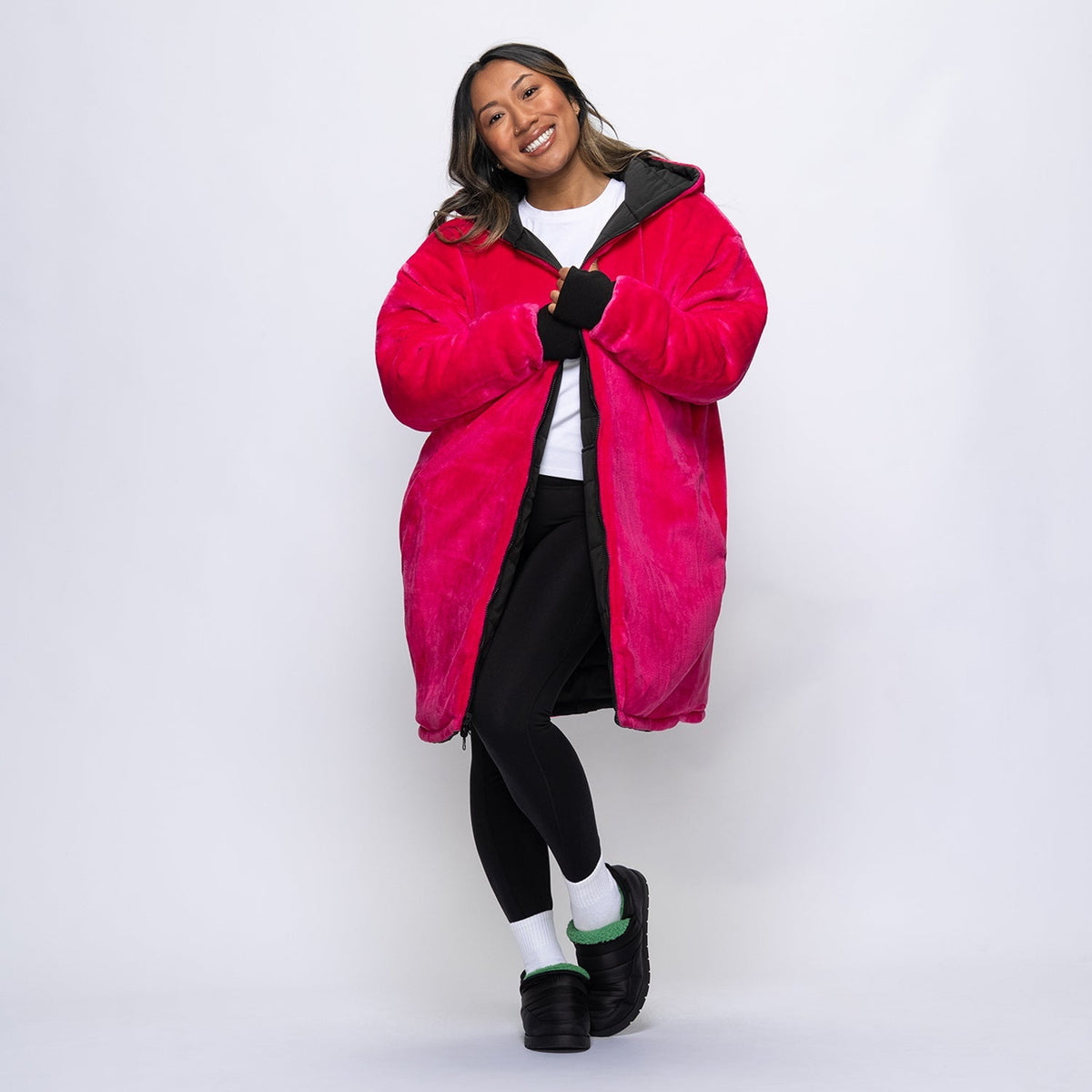 Black/Bright Pink