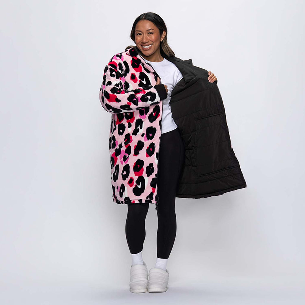 Black/Pink Leopard