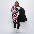 Black/Pink Leopard