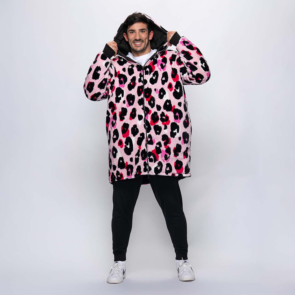 Black/Pink Leopard