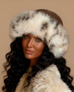 Women'S Fuzzy Leopard Print Beanie - Cozy Winter Skull Cap with Ear Protection