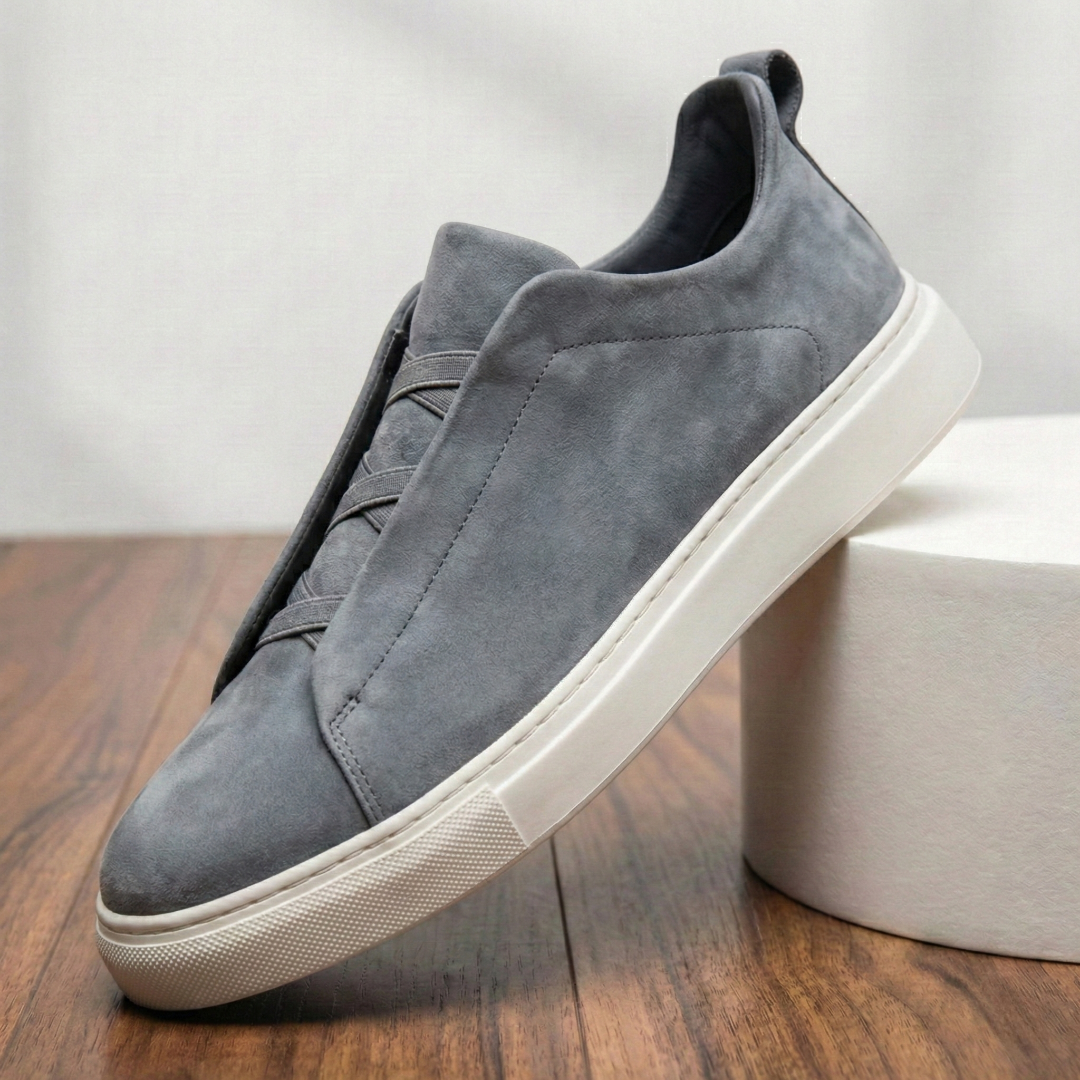 James Han Suede Sneaker