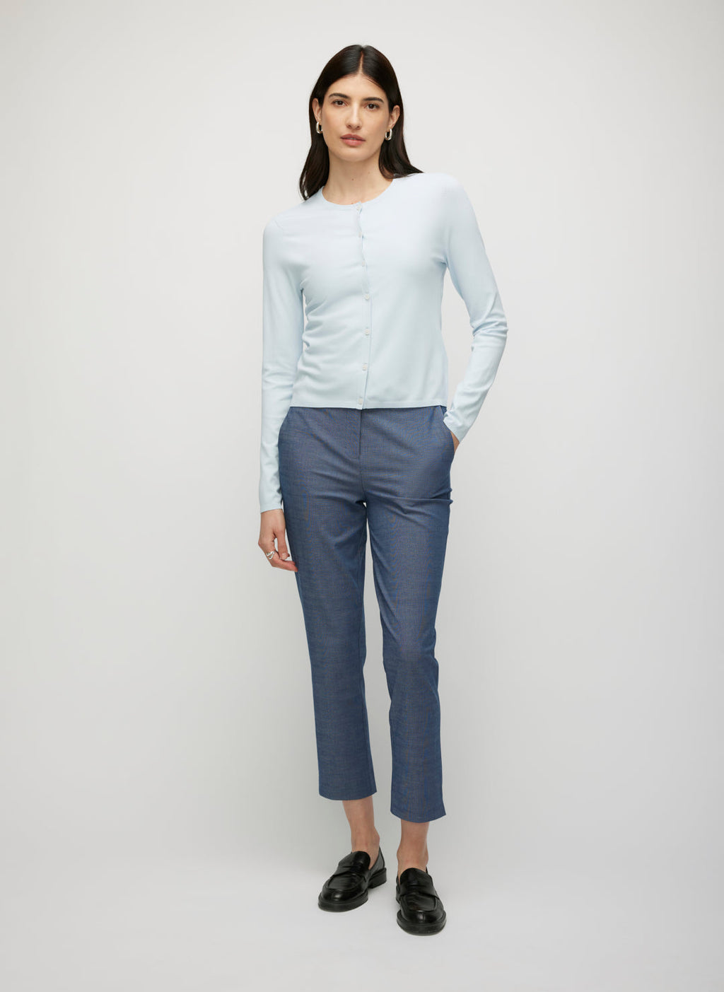 Farrah Fitted Sweater Cardigan