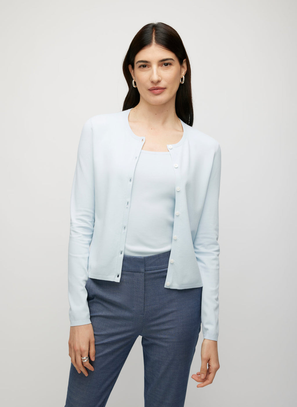 Farrah Fitted Sweater Cardigan