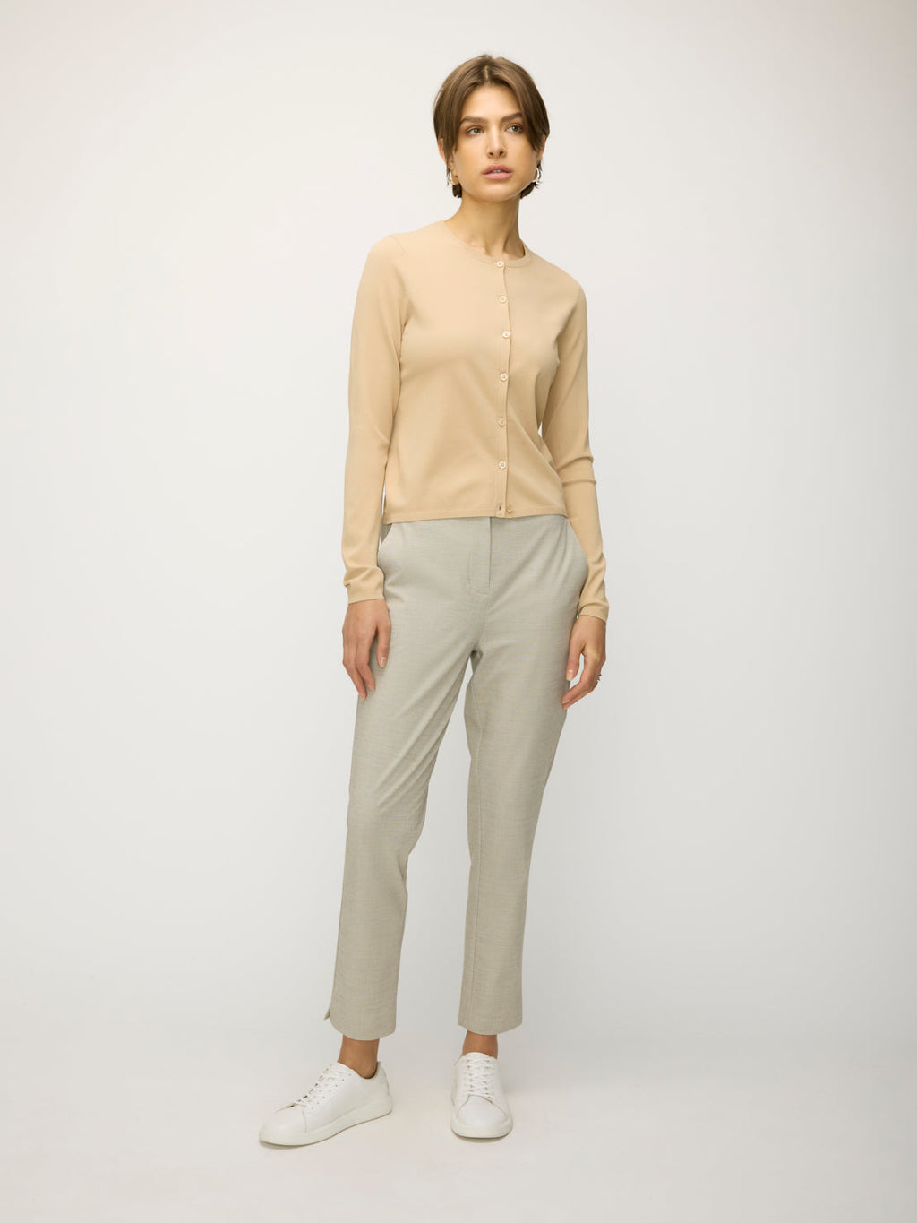 Farrah Fitted Sweater Cardigan