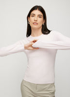 Farrah Slim Fit Long Sleeve Crewneck Sweater