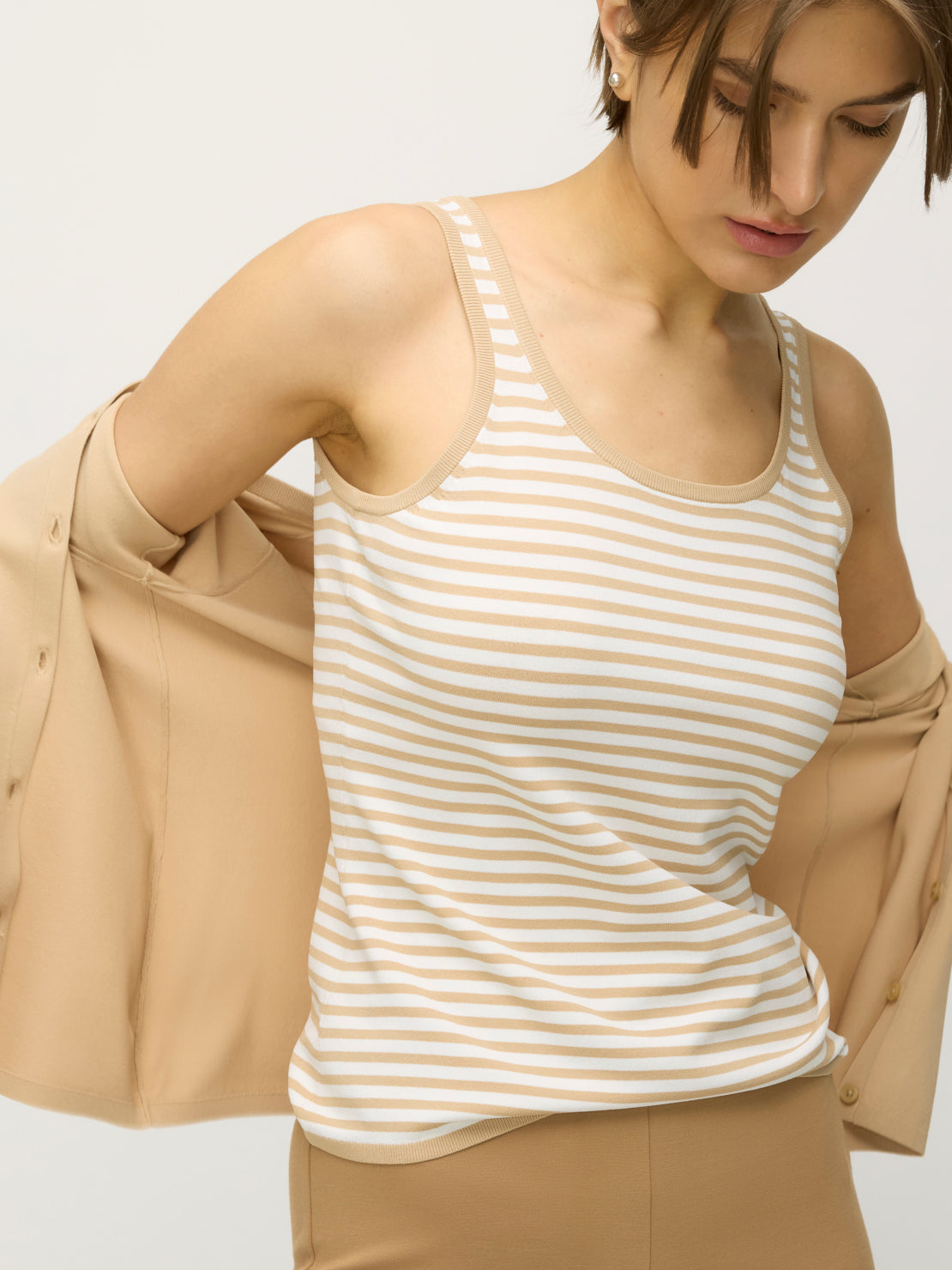 Farrah Slim Fit Sweater Tank