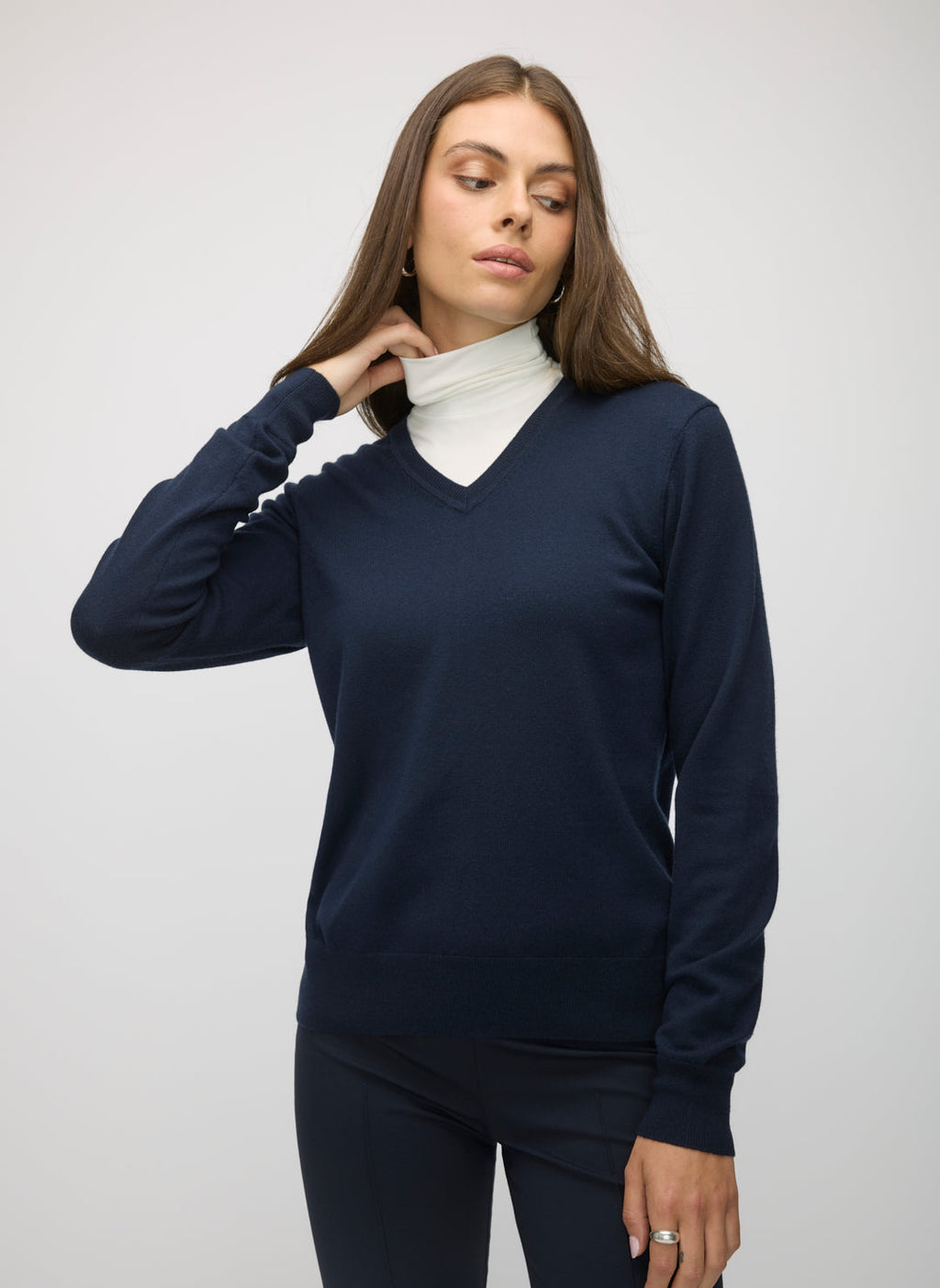 Transition Merino V Neck Sweater