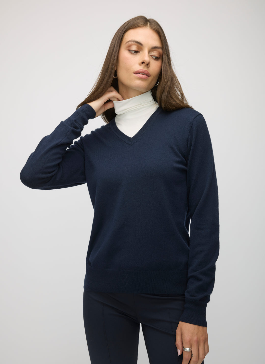Transition Merino V Neck Sweater