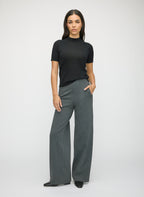 Silk Cashmere Mockneck Sweater