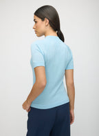 Silk Cashmere Mockneck Sweater