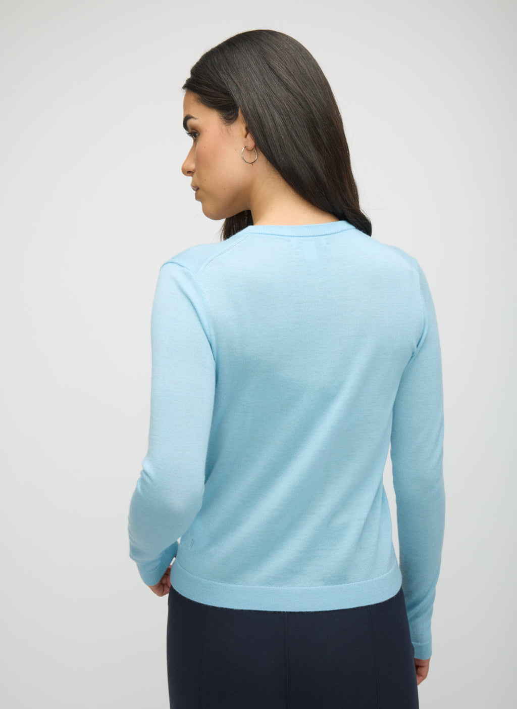 Silk Cashmere Cardigan Sweater