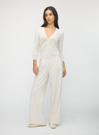 Silk Cashmere Cardigan Sweater