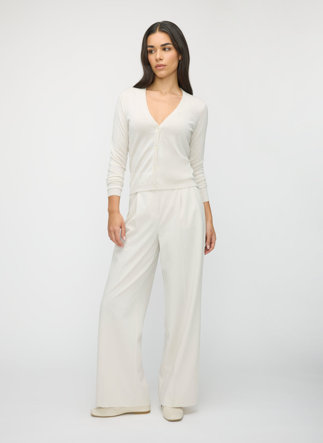 Silk Cashmere Cardigan Sweater