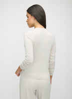 Silk Cashmere Cardigan Sweater