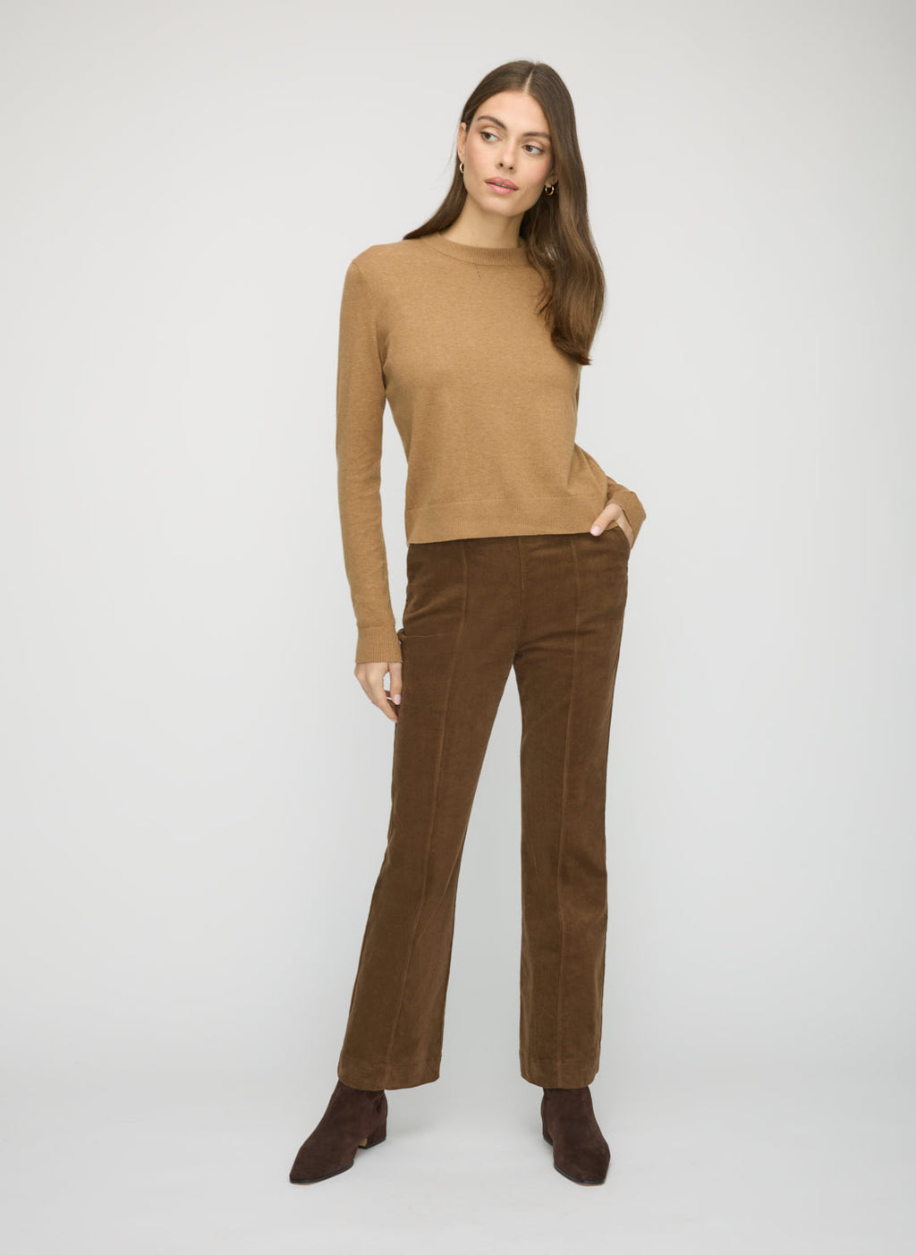 Cotton Cashmere Crewneck