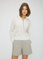 Vale Merino Polo Sweater