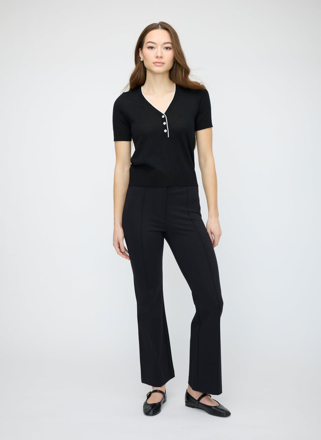 Vale Merino Henley Sweater