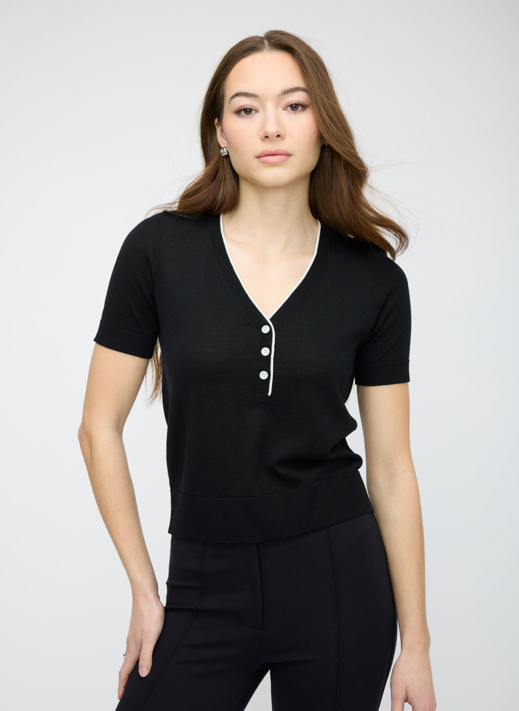 Vale Merino Henley Sweater