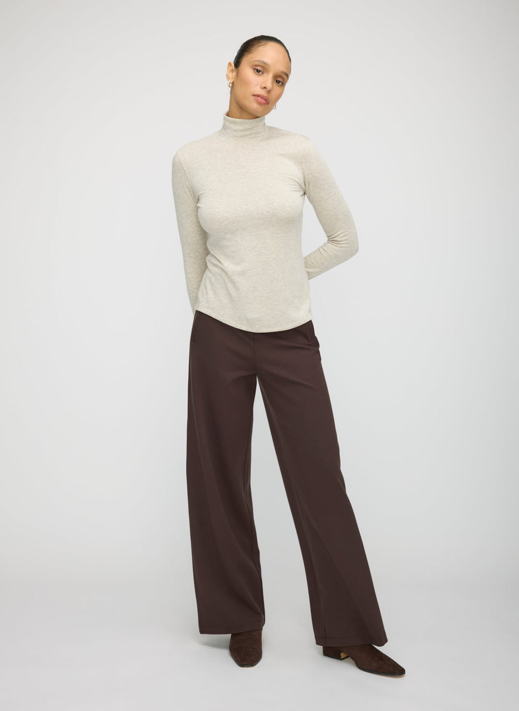 Upgraded Brushed Turtleneck