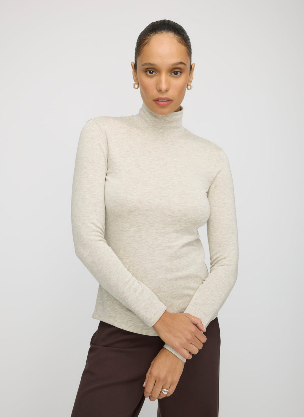 Upgraded Brushed Turtleneck