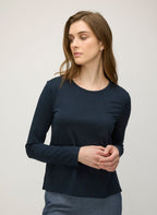 Londyn Long Sleeve Swing Pocket Tee