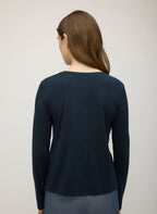 Londyn Long Sleeve Swing Pocket Tee