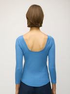 Scoop Back 3/4 Sleeve