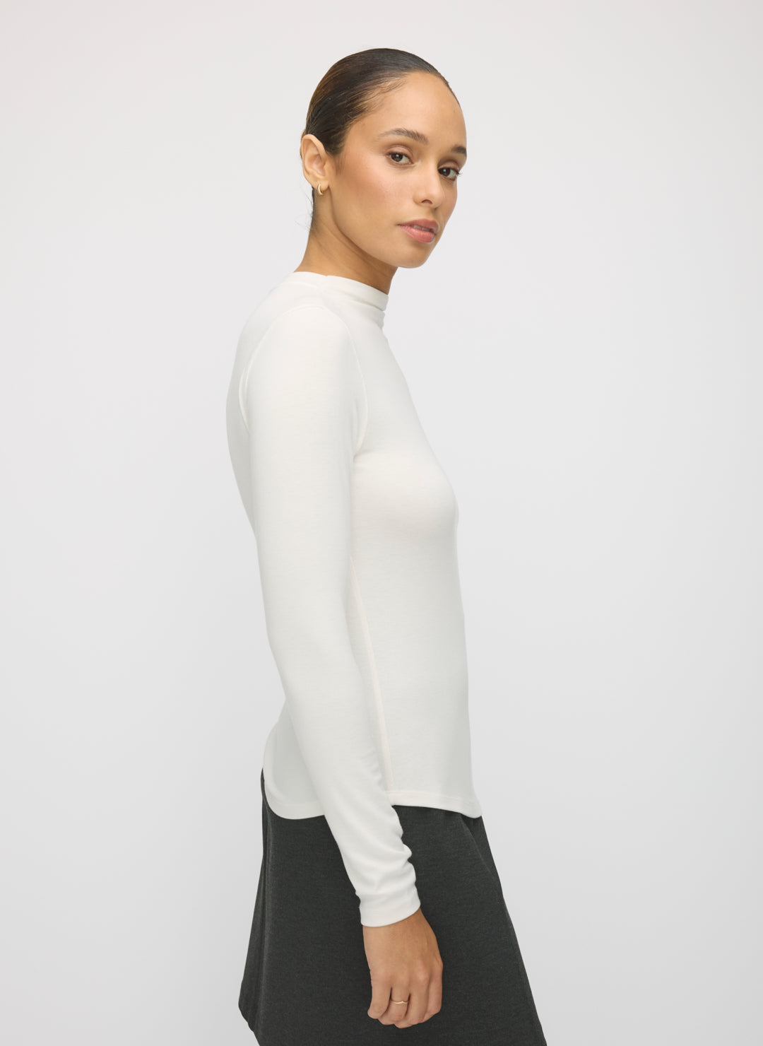 Kit Cosy Long Sleeve Mockneck