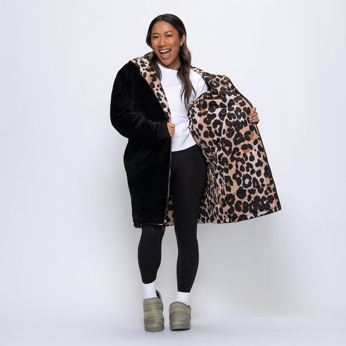 Leopard Print/Black