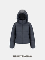 WarmCore™ Classic Short Detachable Hooded Puffer Jacket