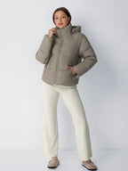 WarmCore™ Classic Short Detachable Hooded Puffer Jacket