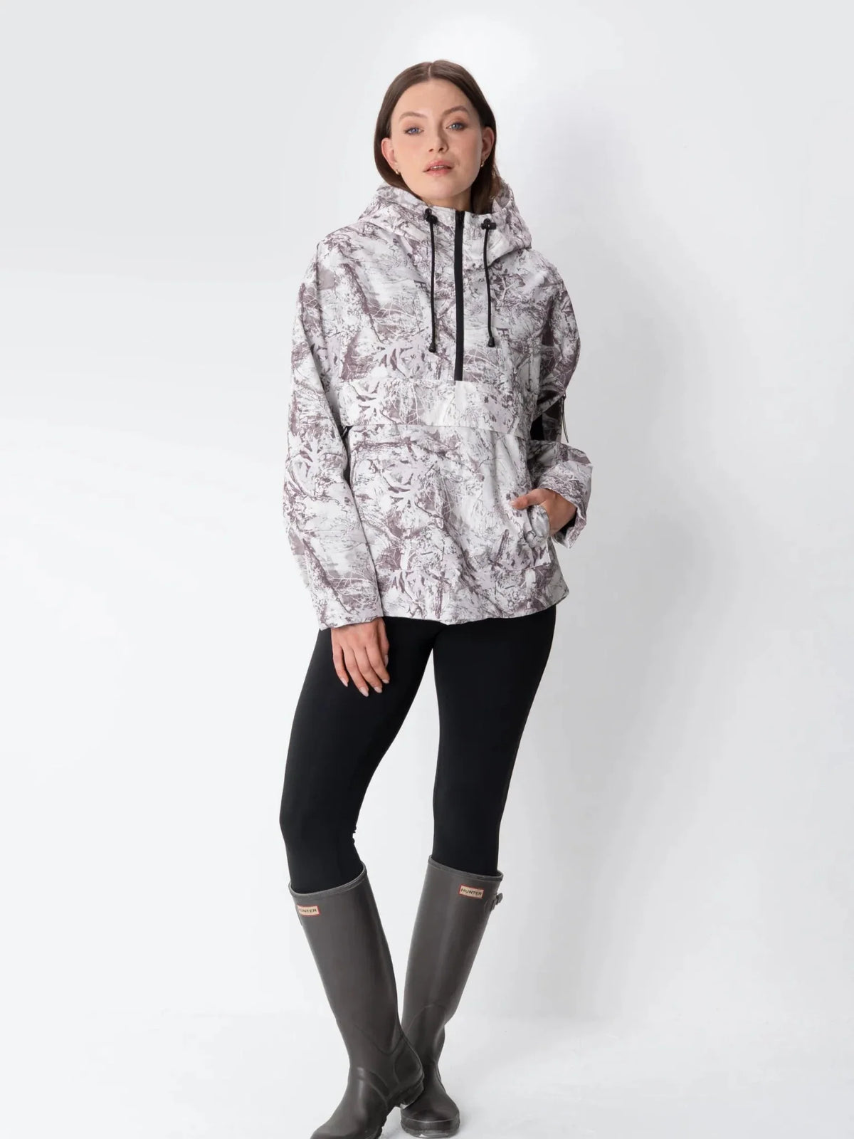 STM-TEX™ Mist Camo Relaxed Fit Rain Hoodie