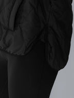 WarmCore™ Kangaroo Pocket Packable Quilted Puffer Hoodie