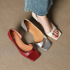 Stella Leather Heel Pump