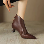 Vienna Kitten Heel Boot