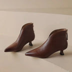 Vienna Kitten Heel Boot