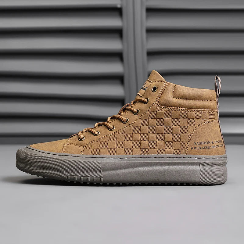 Ryder Checkered High-Top