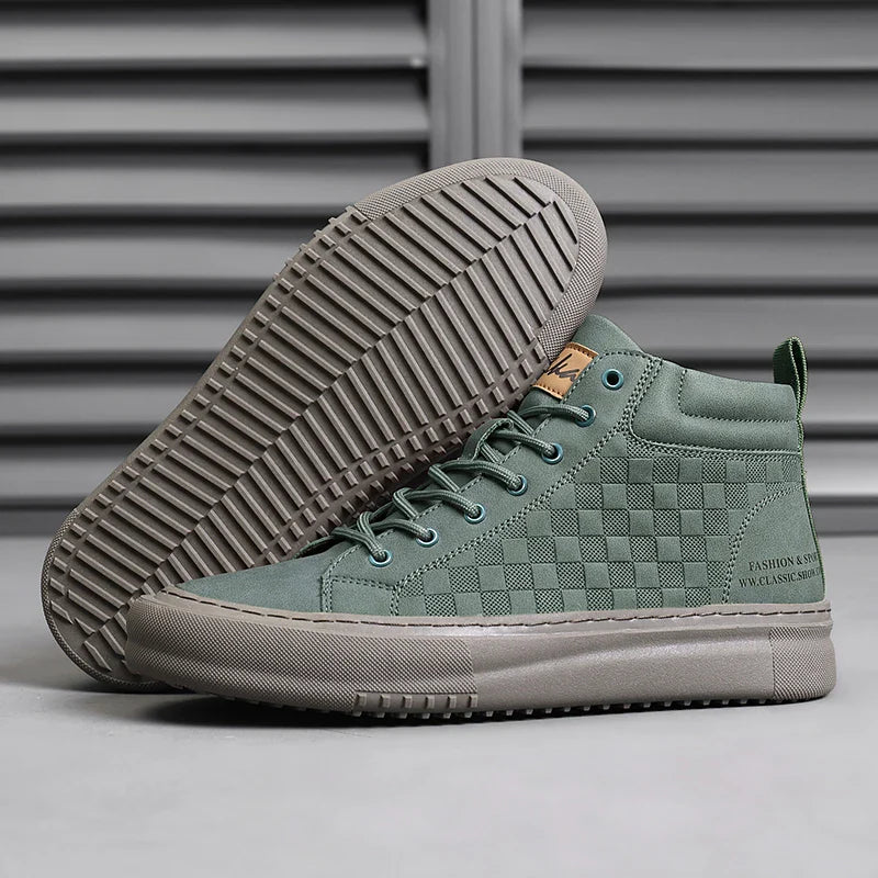 Ryder Checkered High-Top