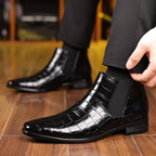 Wagner Croc Chelsea Boot