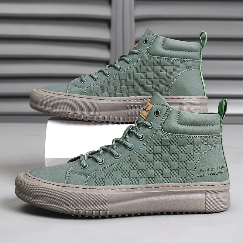Ryder Checkered High-Top