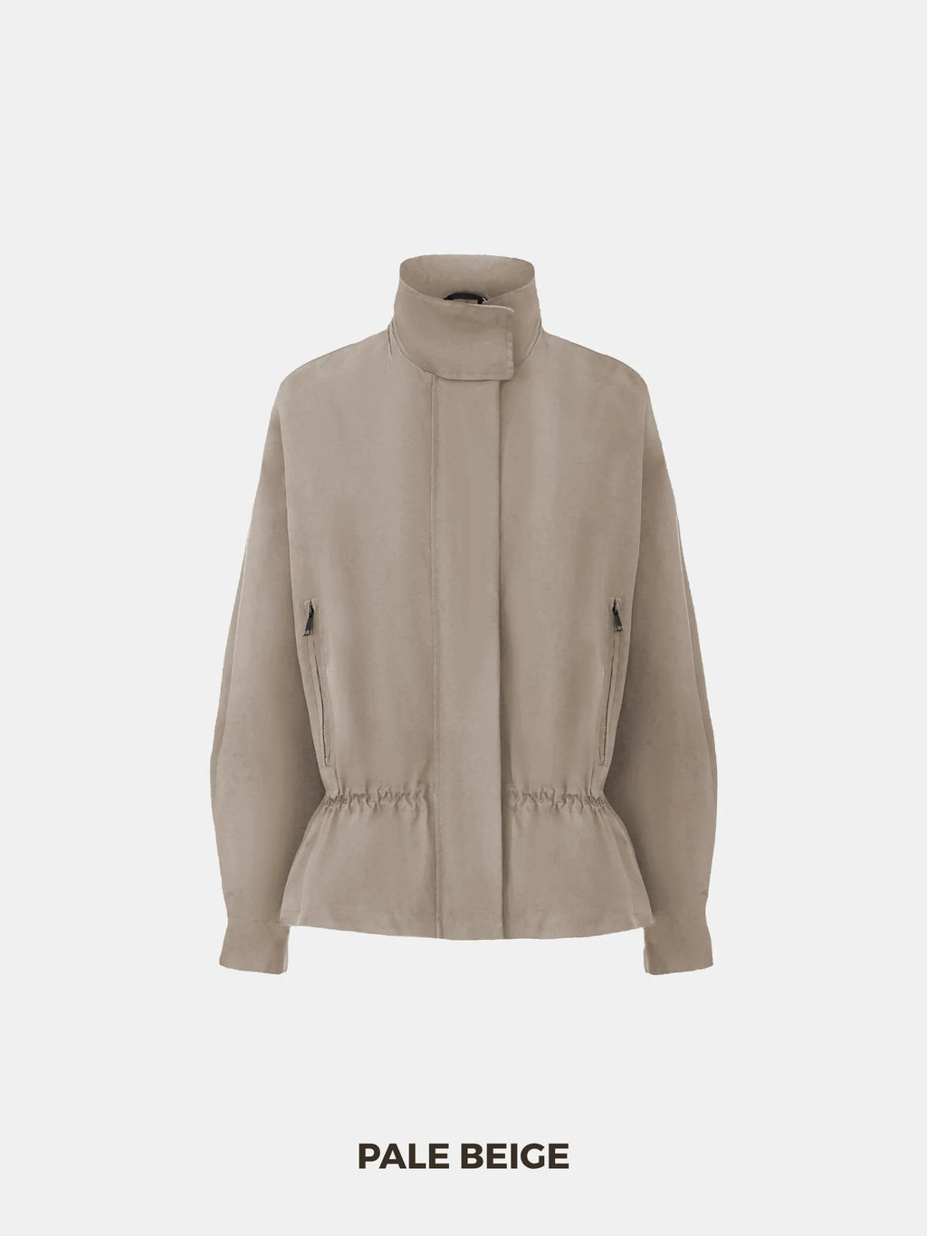 STM-TEX™ High Convertible Collar Waterproof Trench Coat