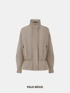 STM-TEX™ High Convertible Collar Waterproof Trench Coat