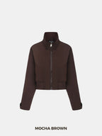 STM-TEX™ Funnel Collar Waterproof Bomber Jacket