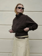 STM-TEX™ Funnel Collar Waterproof Bomber Jacket