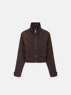 STM-TEX™ Funnel Collar Waterproof Bomber Jacket