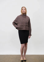 STM-TEX™ Stand Collar Bomber Jacket- Stay Puffit